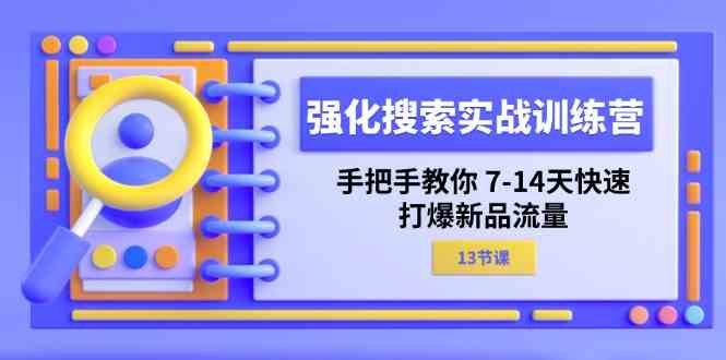 强化搜索实战训练营，手把手教你7-14天快速打爆新品流量插图